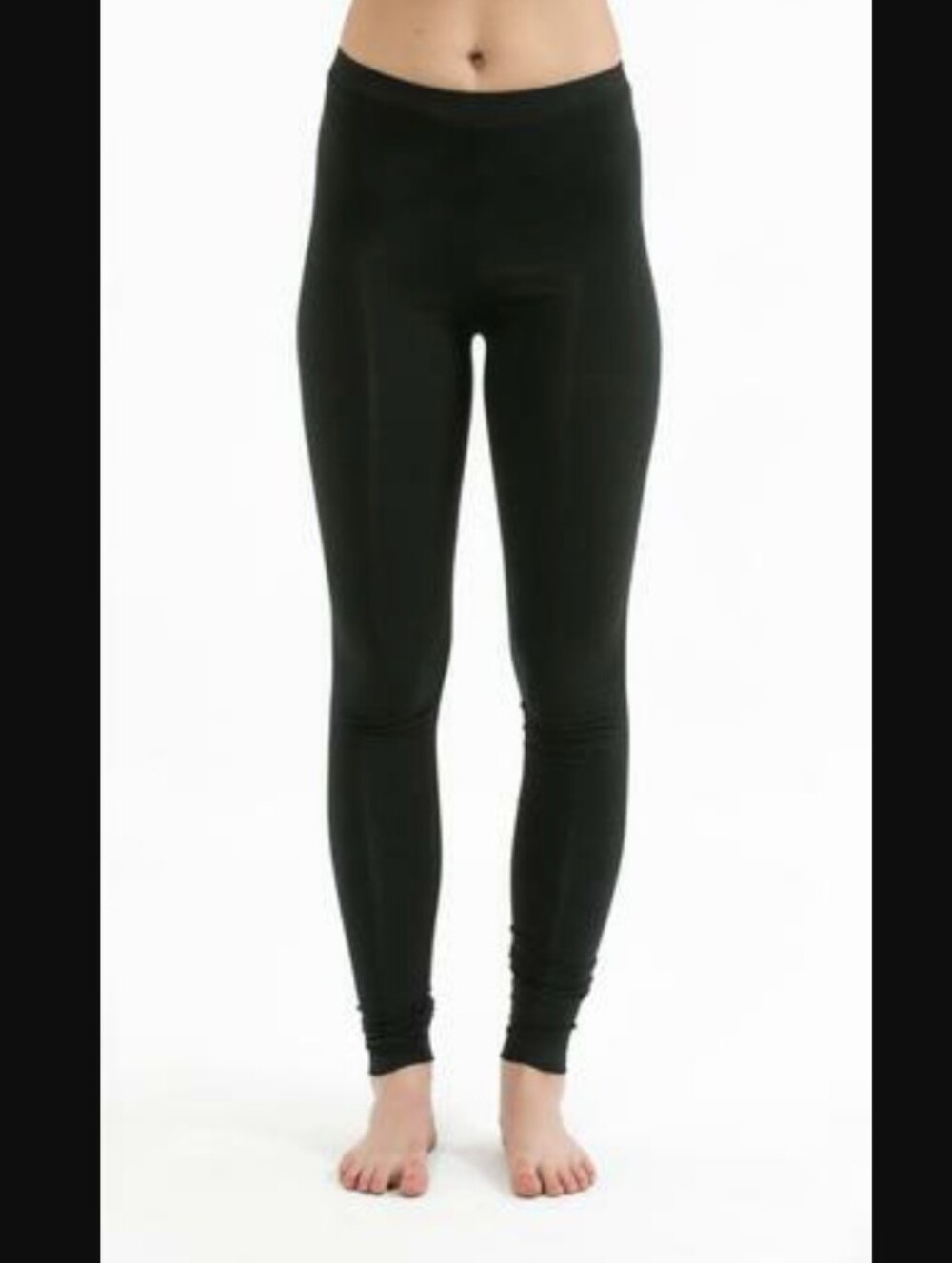 🇨🇦 Lilikoi Double Layer Bamboo Leggings Medium Black